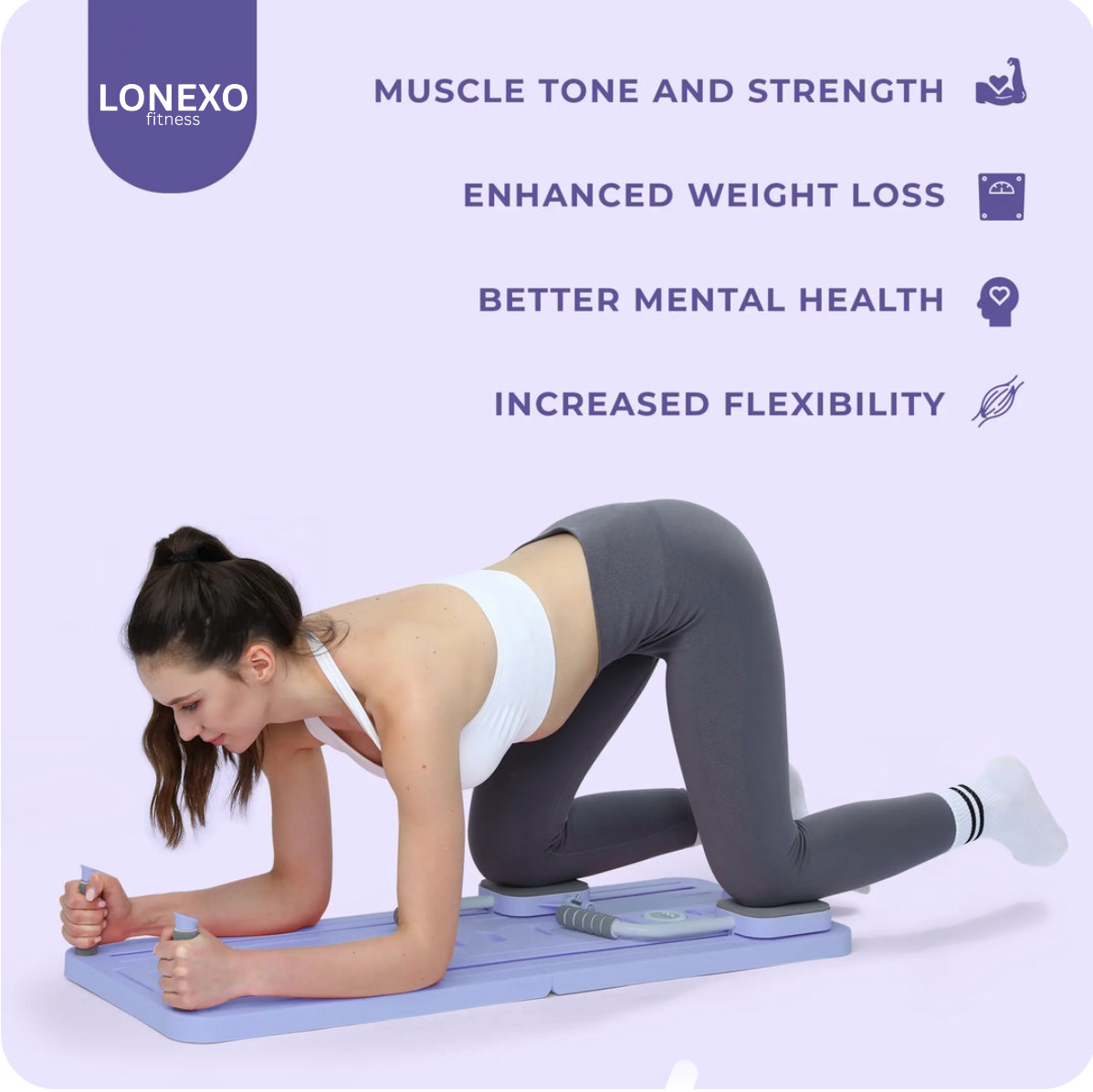Lonexo Portable Pilates Reformer