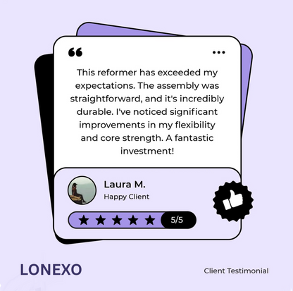 Lonexo Portable Pilates Reformer