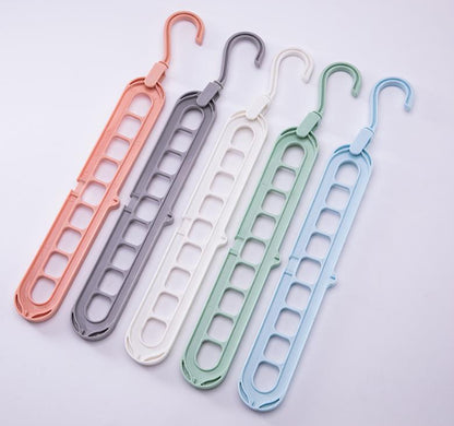 9-hole Clothes Hanger Organizer Space Saving Hanger